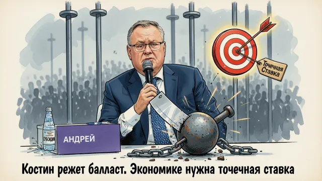 Костин режет балласт. Экономике нужна точечная ставка